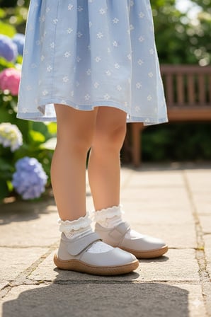 Kiko Kids Lida %100 Deri Günlük Kız Bebek Babet Ayakkabı