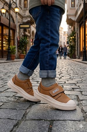  Squa Nubuk Cırtlı Erkek Bebek Günlük Ayakkabı
