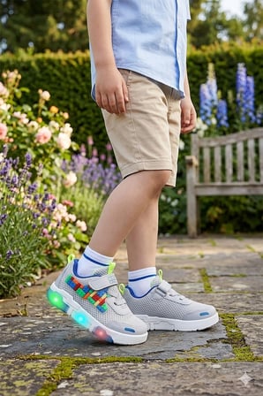  Scarpe Cırtlı Işıklı Erkek Bebek / Çocuk Spor Ayakkabı