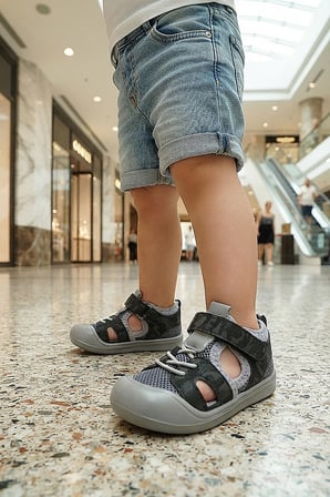  Tapel İlk Adım Cırtlı Erkek Bebek Sandalet