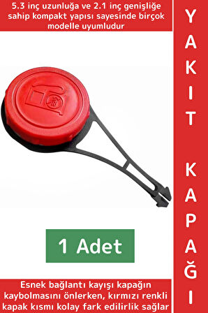 Premium Araç Bakım Yüksek Sıcaklık Yağ Buhara Dayanıklı 5.3 - 2.1 İnç Uyumlu Oto Yakıt Deposu Kapağı