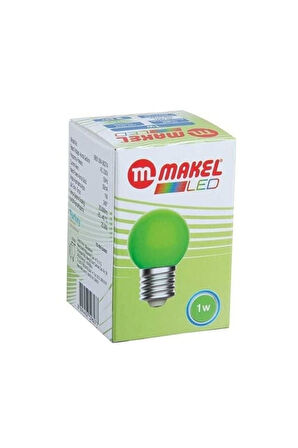 Makel 1 watt Led Gece Lambası Yeşil
