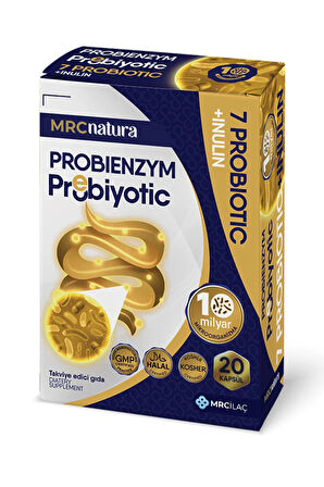 Mrc Natura Probıenzym Probiyotik (10 MİLYAR) Inulın (PREBİYOTİK) 20Kapsül