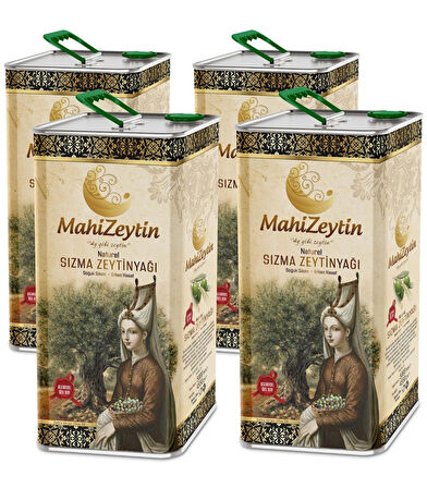 Mahizeytin 20 Litre Natürel Sızma Soğuk Sıkım Erken Hasat Zeytinyağı