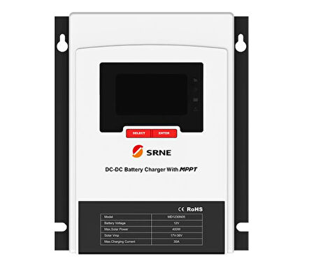 12V 50A MPPT Solar Charge Controller + DC/DC Charger