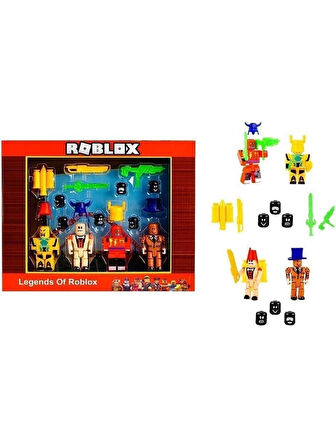 Figür robloks set 4 lü