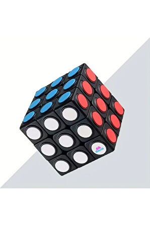 Speed Black Dot 3x3 Zeka küpü Akıl Küpü Rübik Küp