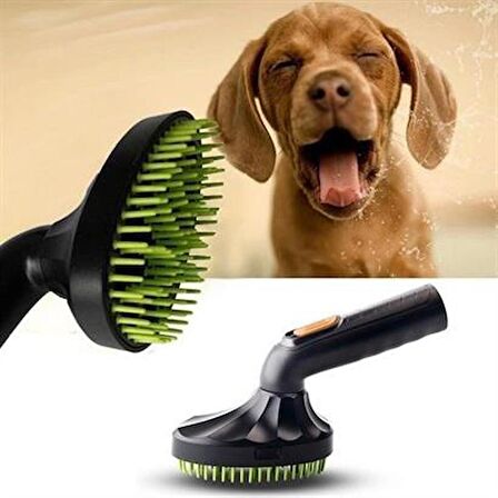 PET Miyav® Süpürgeye Takılabilir Ergonomik Kedi Köpek Tüy Tarama Fırçası