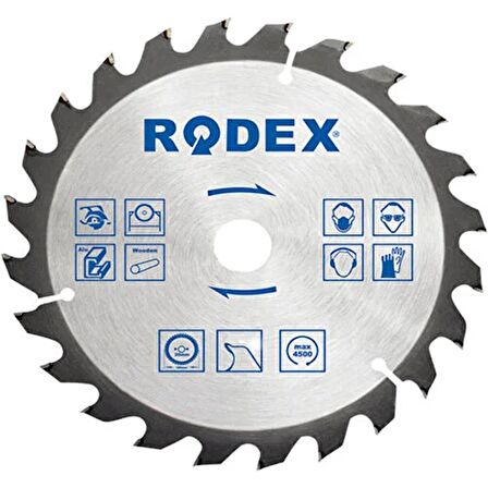 Rodex 180 x 22,23 x 2,4 mm 40 Diş Daire Testere Bıçağı