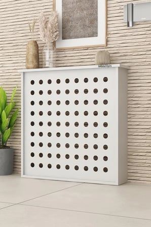 Dekoratif Petek Kaplama Dresuar - 70 cm Petekler İçin Kalorifer Gizleme Petek Dolabı