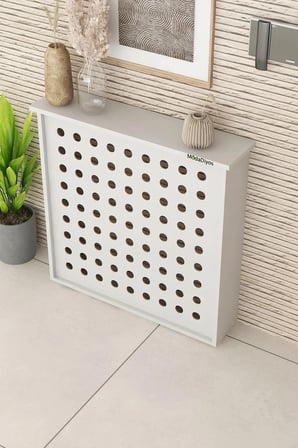 Dekoratif Petek Kaplama Dresuar - 70 cm Petekler İçin Kalorifer Gizleme Petek Dolabı