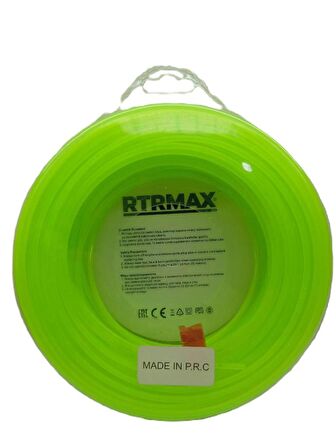 RtrMax Rty530 3,0mm 56Metre 6 Köşeli Tip Çim Biçme Misina Yeşil