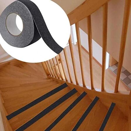 BONDİT MERDİVEN KAYDIRMAZ BANT SİYAH 50MM*10M