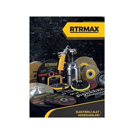 Rtrmax RDS11580 Cırtlı Zımpara 115 mm 80 Kum