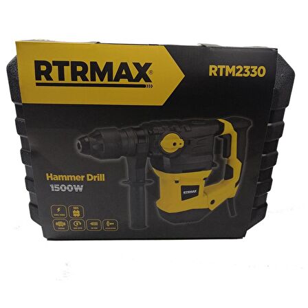 Rtrmax RTM2330 Kırıcı Delici Matkap+Çantalı 1500W