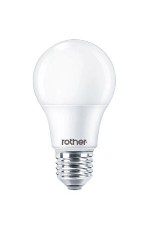 RTL01115 Rother A60 LED Ampul 15W E27 1520 Lümen 4500K Gün Işığı - Enerji Tasarruflu Ampul
