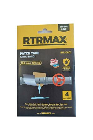 Rtrmax Yama Bandı 4'Lü  100 Mm X 150 Mm Rnu0801