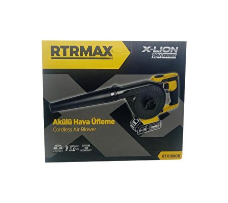 Rtrmax Akülü Hava Üfleme X-Lıon 18V Serıes Rtrx1880B (AKÜSÜZ)