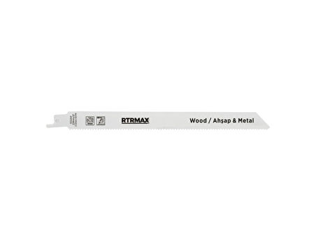 RH17664 Ahşap - Metal Profil Boru Tilki Kuyruğu - S1122HF Model 225 mm - 5 Adet