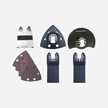 RTM1370 Çok Amaçlı Kesici Raspalama 300 W 21.000 Rpm Hız Ayarlamalı (6 Adet Aksesuar Hediyeli)