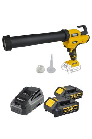 Şarjlı Silikon Sosis Tabancası 300/600 ML Akü Dahil RTX1878BSET