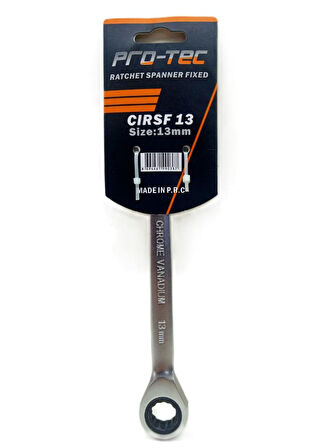 Pro-Tec Cırsf13 Cırcırlı Kombine Kontra Anahtarı 13Mm