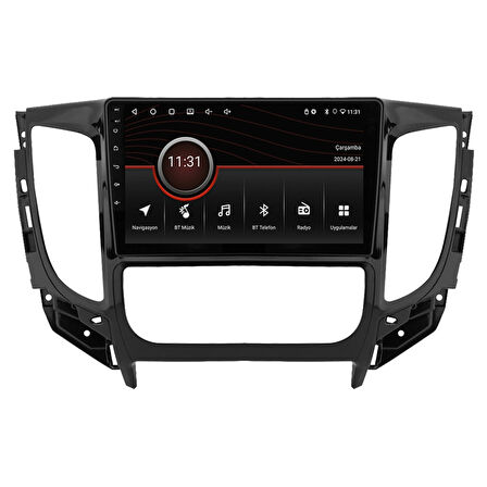 Mitsubishi L200 Android Multimedya Sistemi (2015-2019) CRV-4363XR