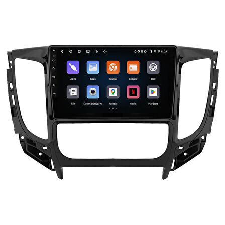 Mitsubishi L200 Android Multimedya Sistemi (2015-2019) CRV-4363XR