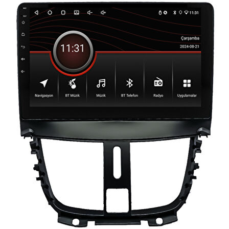 Peugeot 207 Android Multimedya Sistemi (2006-2012) CRV-4421XR