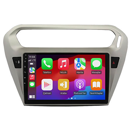 Peugeot 301 Android Multimedya Sistemi (2012-2024) CRV-4425XR