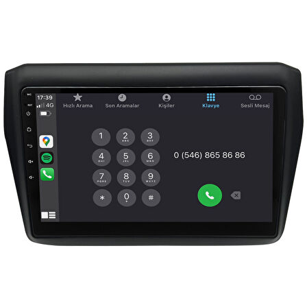 Suzuki Swift Android Multimedya Sistemi (2018-2024) CRV-4521X