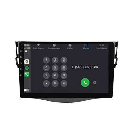 Toyota Rav4 Android Multimedya Sistemi (2006-2012) CRV-4549XR