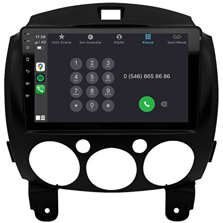 Mazda 2 Android Multimedya Sistemi (2008-2011) CRV-4594XR