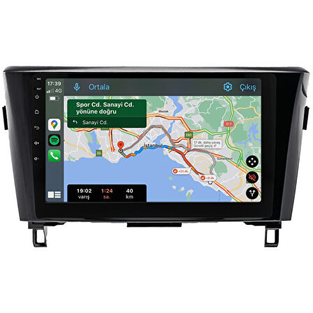 Nissan X-Trail Android Multimedya Sistemi (2014-2020) CRV-4372XR