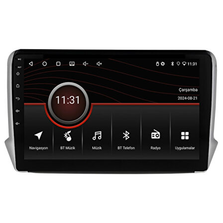 Peugeot 2008 Android Multimedya Sistemi (2013-2021) CRV-4420XR