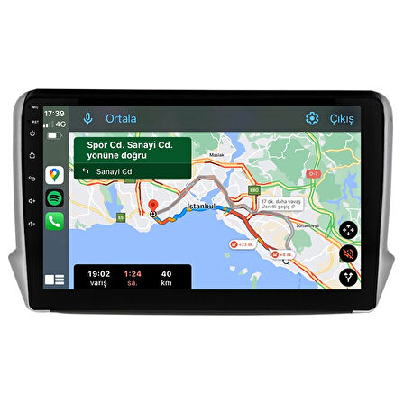 Peugeot 2008 Android Multimedya Sistemi (2013-2021) CRV-4420XR