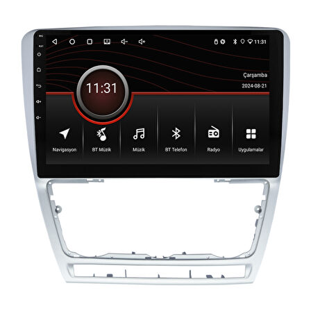 Skoda Octavia Android Multimedya Sistemi (2008-2012) CRV-4481XR