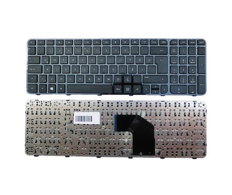Hp g6-2000, g6-2100, g6-2200, g6-2300 Notebook Klavyesi, Laptop Tuş Takımı (Siyah TR) / KL0207