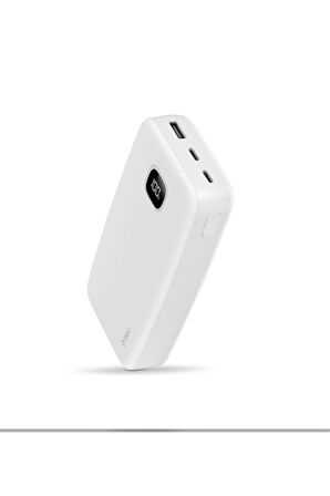 20.000 mah powerbank Chargeup pro lcd 20w hızlı şarj 20000 powerbank