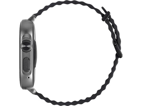 ttec Tempus 51mm TFT Ekranlı Kare Metal Kasa Akıllı Saat Siyah 2SW03S
