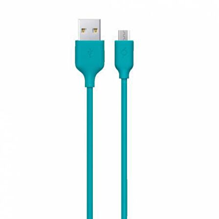 Ttec Micro Usb Kablosu 1.2M Turkuaz