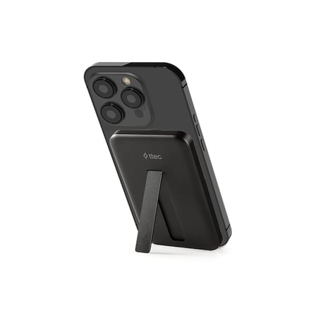 ttec ReCharger Pro M 5.000mAh Qi2/MagSafe Özellikli 15W iPhone/Android Stantlı Kablosuz Taşınabilir Hızlı Şarj Aleti/Powerbank - 2BB226S
