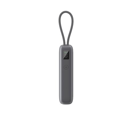 ttec ReCharger Pro LCD 10.000mAh PD 20W USB-C Makaralı Kablolu Taşınabilir Hızlı Şarj Aleti / Powerbank