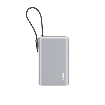 ttec ReCharger Pro Max TFT 25.000mAh PD 100W USB-C Dahili Kablolu Taşınabilir Hızlı Şarj Aleti / Powerbank