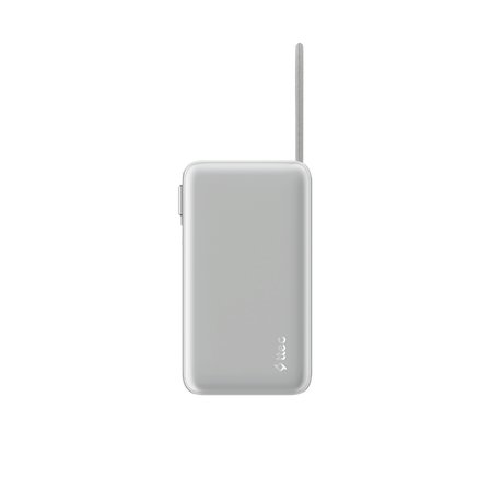 ttec ReCharger Pro LCD 20.000mAh PD 45W USB-C Makaralı Kablolu Taşınabilir Hızlı Şarj Aleti / Powerbank