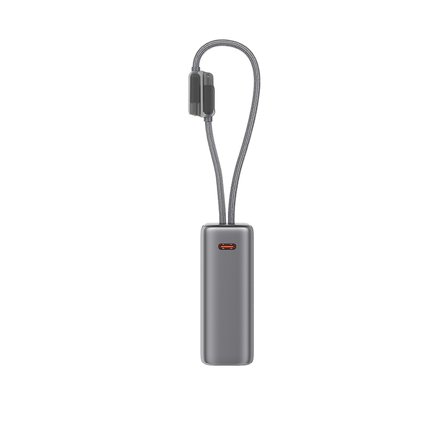ttec ReCharger Pro TFT 10.000mAh PD 20W USB-C ve Lightning Dahili Kablolu Taşınabilir Hızlı Şarj Aleti Powerbank
