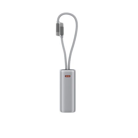 ttec ReCharger Pro TFT 10.000mAh PD 35W USB-C ve Lightning Dahili Kablolu Taşınabilir Hızlı Şarj Aleti Powerbank
