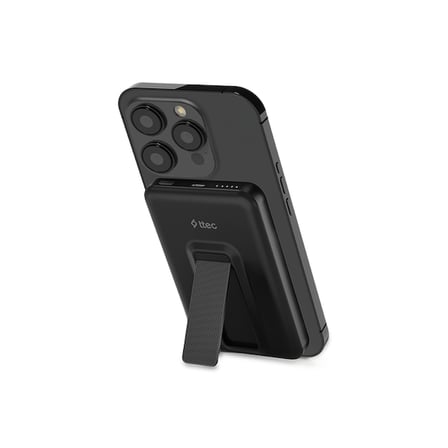 ttec ReCharger M 5.000mAh MagSafe Uyumlu PD 20W Stantlı Kablosuz Taşınabilir Hızlı Şarj Aleti/Powerbank - 2BB239