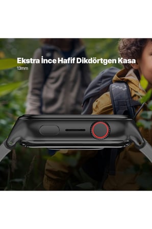 Kidi Pro AMOLED Ekranlı GPS 4G Sim Kartlı Akıllı Çocuk Saati Panter Siyahı 2KSW03