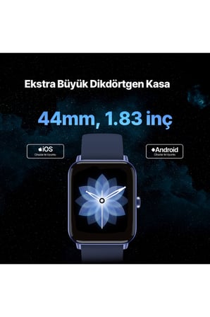 Tempus 44 mm Dikdörtgen Kasa Akıllı Saat 2S13WV1